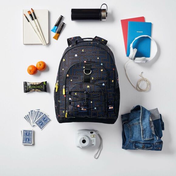 Pottery Barn Teen Gear-Up PAC-MAN Glow-in-the-Dark Backpack - Picture 8 of 8